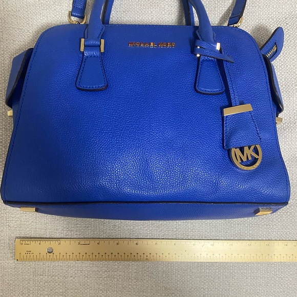 Michael Kors Blue Satchel - Picture 15 of 16